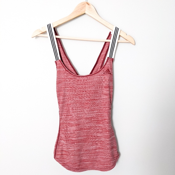 adidas Performer Cross-Back Tank - Picture 2 of 4